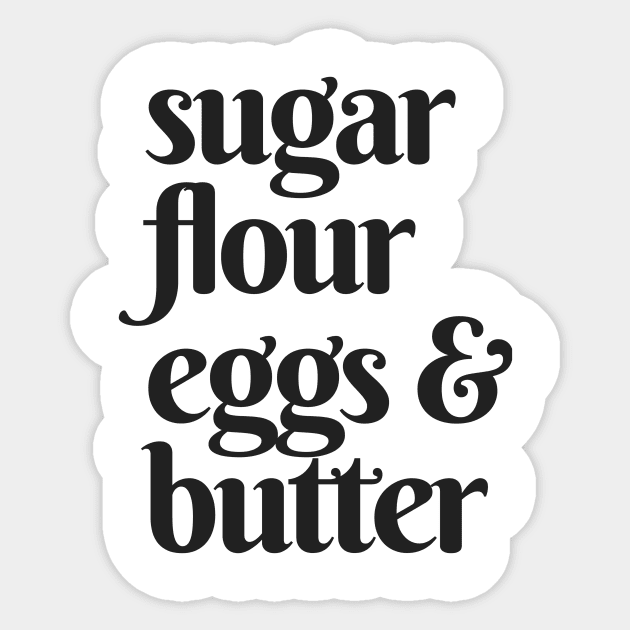 Four Essential Ingredients Sticker by Feastinthyme